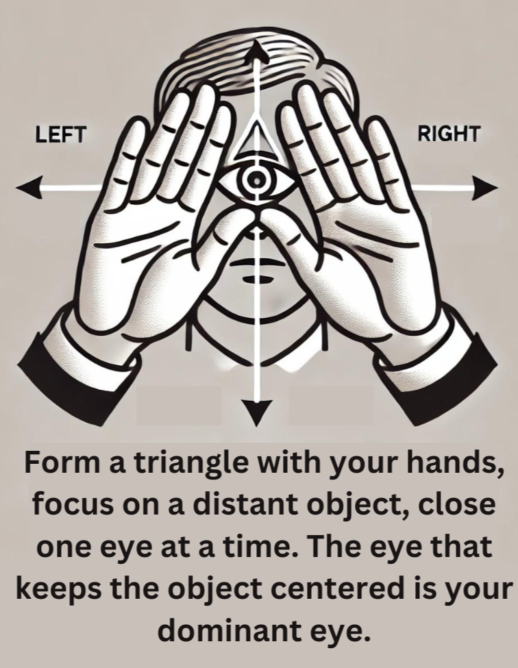 dominant eye test